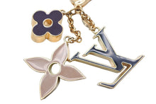 画像をギャラリービューアに読み込む, LOUIS VUITTON ルイヴィトン バッグチャーム アクセサリー フルール ドゥ モノグラム M67119 GP ゴールド 良品 中古 48290