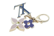 画像をギャラリービューアに読み込む, LOUIS VUITTON ルイヴィトン バッグチャーム アクセサリー フルール ドゥ モノグラム M67119 GP ゴールド 良品 中古 48290