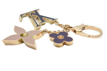 画像をギャラリービューアに読み込む, LOUIS VUITTON ルイヴィトン バッグチャーム アクセサリー フルール ドゥ モノグラム M67119 GP ゴールド 良品 中古 48290