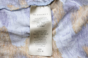 BURBERRY BRIT バーバリー ブリット 刺繡ロゴ 半袖Ｔシャツ コットン tシャツ サイズXL 3962594/65C 中古 48291