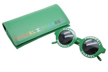 Load image into Gallery viewer, 新品同様 CHANEL PHARRELL シャネル ファレル サングラス カプセルコレクション 19ss round sunglasses グリーン 中古 48505