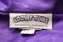 画像をギャラリービューアに読み込む, JH DESIGN ジェイエイチデザイン Tweety ブルゾンジャケット レーシングジャケット ブラック パープル 2XL 良品 中古 48519