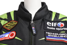 画像をギャラリービューアに読み込む, elf エルフ Vittoria Sport Jacket ヴィットリアスポルトジャケット EJ-W109 2020-2021秋冬 ブラック グリーン M 美品 中古 48553