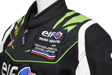 画像をギャラリービューアに読み込む, elf エルフ Vittoria Sport Jacket ヴィットリアスポルトジャケット EJ-W109 2020-2021秋冬 ブラック グリーン M 美品 中古 48553