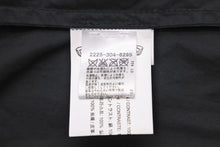 Load image into Gallery viewer, CHROME HEARTS クロムハーツ パーカー クロスパッチ ダガージップ コットン ラムレザー ブラック サイズM 美品 中古 48582