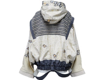 画像をギャラリービューアに読み込む, LOUIS VUITTON ルイヴィトン ジャケット ライトニングルレックスフーデッド 21SS 38 ホワイト ゴールド RW211B 美品 中古 48589