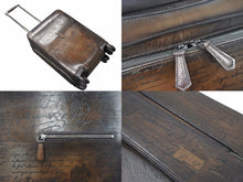 画像をギャラリービューアに読み込む, ベルルッティ 四輪モデル 全面フルスクリットレザー FORMULA 1004 ローリング スーツケース キャリーバッグ 美品 中古 48609