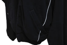 画像をギャラリービューアに読み込む, BALENCIAGA バレンシアガ スポーツアイコン ジップアップトラックジャケット ブラック コットン サイズ2 697954 美品 中古 48611