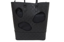 Load image into Gallery viewer, 新品同様 COMME des GARCONS ルイヴィトン 川久保玲 ウィズホールズ トートバッグ M40279 中古 44073