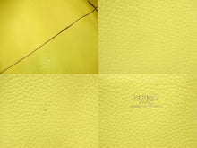 Load image into Gallery viewer, HERMES エルメス ドゥブルセンス36 Y刻印 トートバッグ ハンドバック トリヨンクレマンス イエロー ブラウン 美品 中古 48709