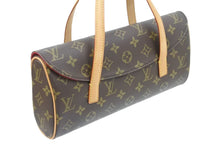 画像をギャラリービューアに読み込む, LOUIS VUITTON ルイヴィトン ソナチネ M51902 モノグラム ブラウン ハンドバッグ レディース 美品 中古 48731