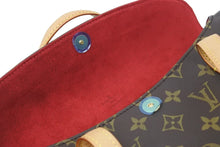 画像をギャラリービューアに読み込む, LOUIS VUITTON ルイヴィトン ソナチネ M51902 モノグラム ブラウン ハンドバッグ レディース 美品 中古 48731