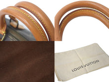 画像をギャラリービューアに読み込む, LOUIS VUITTON ルイヴィトン ミニスピーディ ハンドバッグ モノグラム ブラウン レザー M41534 美品 中古 48749