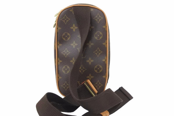 LOUIS VUITTON ルイヴィトン ショルダーバッグ ボディバッグ ポシェットガンジュ M51870 美品 中古 48756