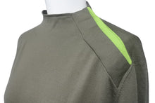 Load image into Gallery viewer, 極美品 HERMES エルメス 長袖Ｔシャツ カーキ グリーン トップス セミタートル コットン サイズXS 中古 48886