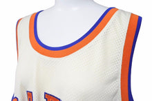 画像をギャラリービューアに読み込む, MITCHELL&amp;NESS ミッチェルアンドネス タンクトップ 1996-2003 JAY-Z ROCAFELLA アイボリー オレンジ ブルー 54 美品 中古 49011