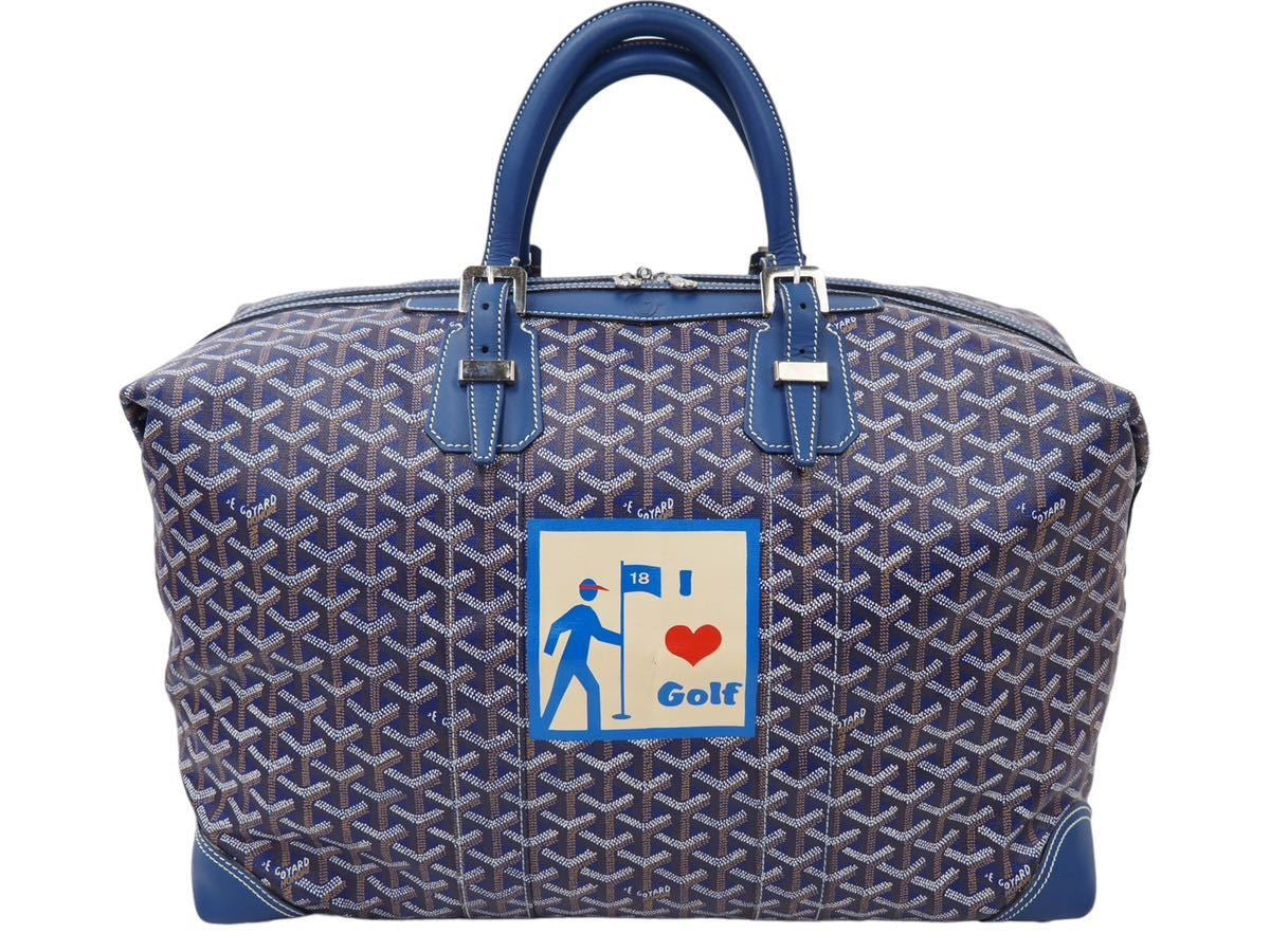 ハンドル50最終値下げ希少品OLDゴヤール goyard ビックボストンバック