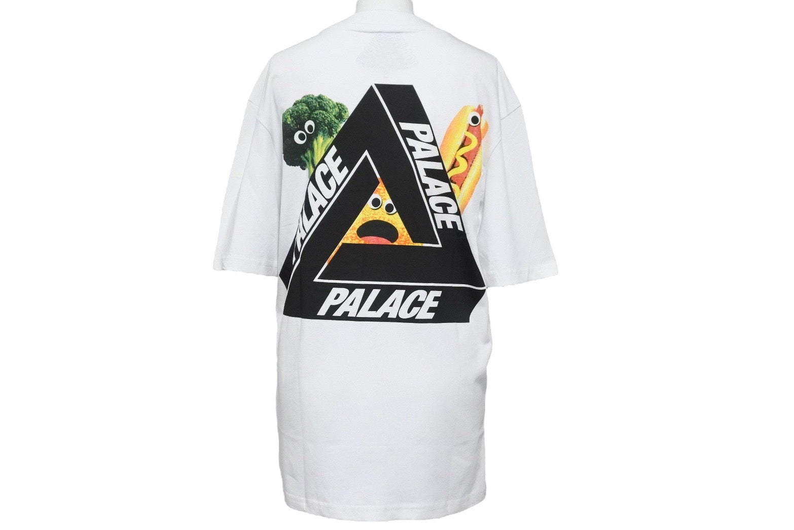 PALACE パレス 半袖Ｔシャツ RN150137 食べ物柄 コットン ホワイト