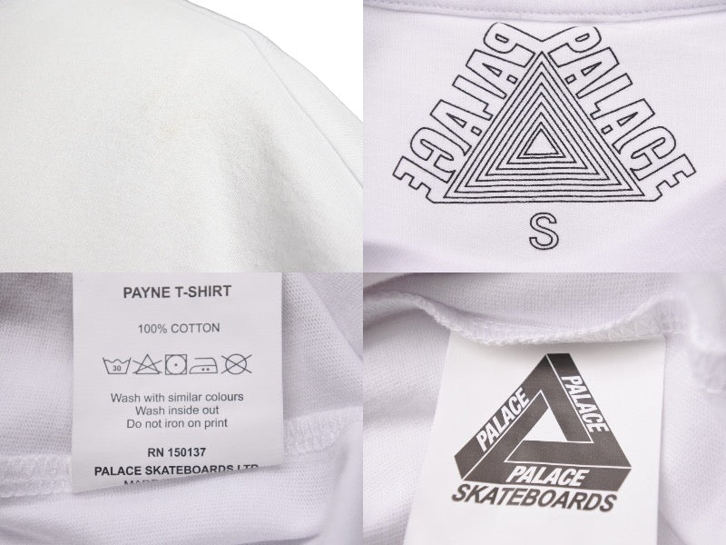 PALACE パレス 半袖Ｔシャツ RN150137 食べ物柄 コットン ホワイト