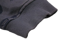 Load image into Gallery viewer, HERMES エルメス スウェット トレーナー 総柄 コットン ブラック グレー サイズ34 レディース 美品 中古 49158