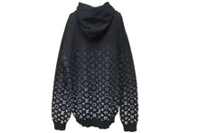Load image into Gallery viewer, LouisVuitton ルイヴィトン モノグラム総柄グラディエントパーカー 22aw RM222QUSO HNN45W ブラック ホワイト XXL 美品 中古 49169