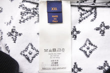 Load image into Gallery viewer, LouisVuitton ルイヴィトン モノグラム総柄グラディエントパーカー 22aw RM222QUSO HNN45W ブラック ホワイト XXL 美品 中古 49169