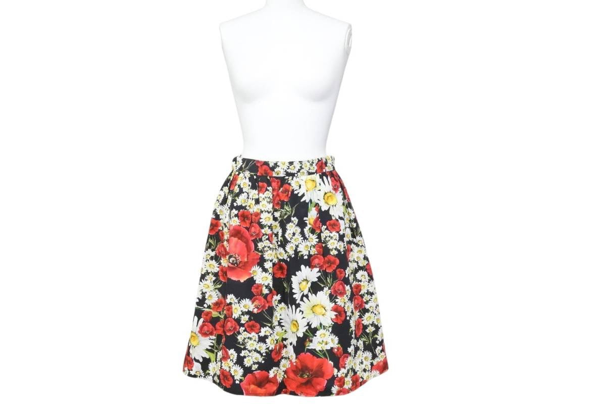 DOLCE&GABBANA ドルチェアンドガッバーナ スカート 花柄スカート
