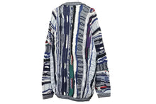 Load image into Gallery viewer, COOGI クージー ニット・セーター 3D立体ニット 編み込み マルチカラー ネイビーブラックホワイト系 サイズL 美品 中古 49227