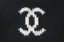 画像をギャラリービューアに読み込む, 極美品 CHANEL シャネル 96AW タートルネック ニット ココマーク ブラック カシミヤ PO8810V00321 カンガルー サイズ42 中古 49257