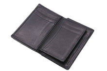 画像をギャラリービューアに読み込む, POLO RALPH LAUREN ポロ・ラルフローレン パスケース 定期入れ 名刺入れ ブラック レザー 良品 中古 49266