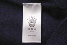 Load image into Gallery viewer, 極美品 HERITAGE ヘリテイジ カーディガン トップス アウター ネイビー カシミヤ サイズXL 中古 49293