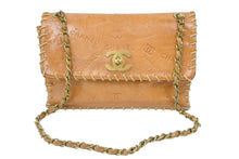 Load image into Gallery viewer, CHANEL シャネル チェーンショルダーバッグ ココマーク ヴィンテージ 2番台 レザー ブラウン ゴールド金具 良品 中古 49343