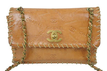 Load image into Gallery viewer, CHANEL シャネル チェーンショルダーバッグ ココマーク ヴィンテージ 2番台 レザー ブラウン ゴールド金具 良品 中古 49343