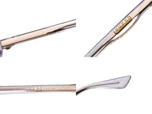 画像をギャラリービューアに読み込む, GUCCI グッチ メガネ サングラス アクセサリー 装飾品 イタリア製 GG0263S クリア ゴールド金具 美品 中古 49354