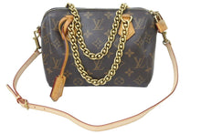 Load image into Gallery viewer, LOUIS VUITTON ルイ・ヴィトン ハンドバッグ モノグラム スピーディチェーン20 M40988 ゴールド金具 美品 中古 49362