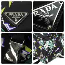 Load image into Gallery viewer, PRADA プラダ リュック・デイパック フランケンシュタイン ナイロン 2VZ135 シルバー金具 美品 中古 49372