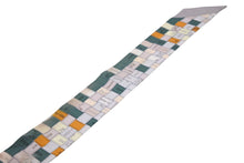 Load image into Gallery viewer, HERMES エルメス ストール ツイリー スカーフ グリーン ホワイト シルク フランス製 良品 中古 49385