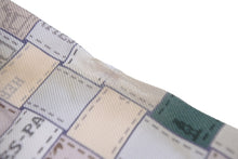 Load image into Gallery viewer, HERMES エルメス ストール ツイリー スカーフ グリーン ホワイト シルク フランス製 良品 中古 49385