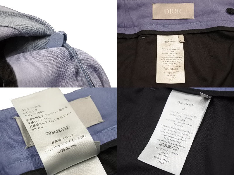 Dior ディオール ALYX 21SS カーゴショートパンツ バックル 193C151A4451 ブルー ブラック金具 サイズ50 美品 中古  49399 – Casanova Vintage