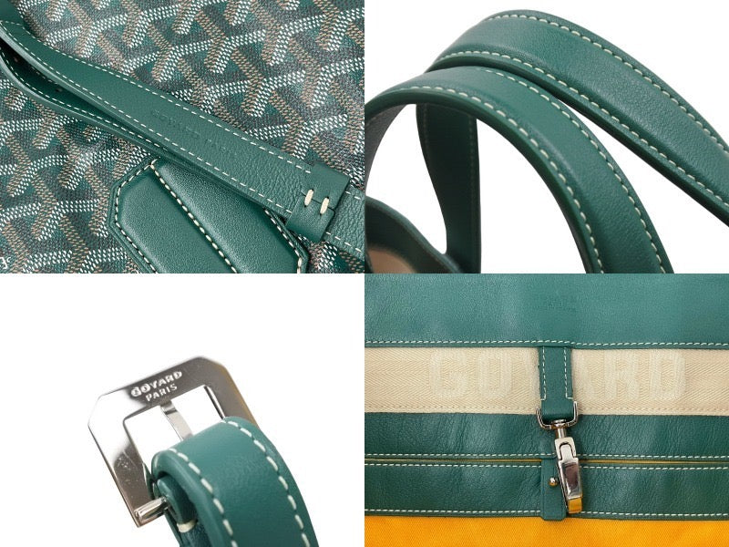 新品同様 GOYARD ゴヤール サックヴォルテール PVC レザー トート