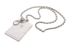 画像をギャラリービューアに読み込む, CHANEL シャネル 20クルーズ クラシックチェーンカードケース チェーン付パスケース AP1044 ライトベージュ 美品 中古 49427