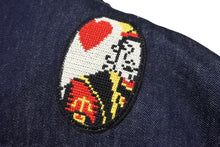 画像をギャラリービューアに読み込む, Stella Mccartney ステラマッカートニー デニムジャケット 460320SIN33-1 コットン アセテート ネイビー マルチ 52 美品 中古 49452