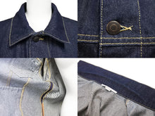 画像をギャラリービューアに読み込む, Stella Mccartney ステラマッカートニー デニムジャケット 460320SIN33-1 コットン アセテート ネイビー マルチ 52 美品 中古 49452