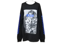 画像をギャラリービューアに読み込む, GOD SELECTION XXX ゴッドセレクショントリプルエックス 長袖Ｔシャツ カートコバーン ブラック サイズM 美品 中古 49463