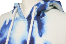 Load image into Gallery viewer, HELMUT LANG ヘルムートラング 2018 パーカー タイダイ調 ブルー ホワイト レッド サイズM 美品 中古 49467