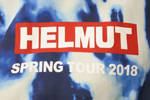 Load image into Gallery viewer, HELMUT LANG ヘルムートラング 2018 パーカー タイダイ調 ブルー ホワイト レッド サイズM 美品 中古 49467