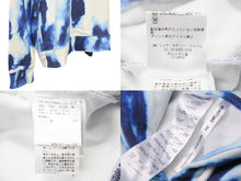 Load image into Gallery viewer, HELMUT LANG ヘルムートラング 2018 パーカー タイダイ調 ブルー ホワイト レッド サイズM 美品 中古 49467