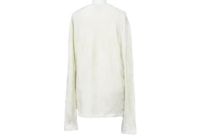 ACNE STUDIOS アクネストゥディオズ 長袖Ｔシャツ レーヨンナイロン混 薄いグリーン 29H164 サイズL 美品 中古 49471