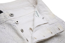 画像をギャラリービューアに読み込む, BALENCIAGA バレンシアガ ボトムス アレキサンダーワン期 2014SS 301832 日本製 コットン ブラック ホワイト 32 良品 中古 49484