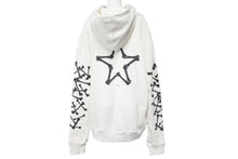 画像をギャラリービューアに読み込む, AMIRI アミリ ボーンプリント パーカー フーディ 星 コットン ホワイト ブラック サイズM MKHDP-BNS メンズ 良品 中古 49497